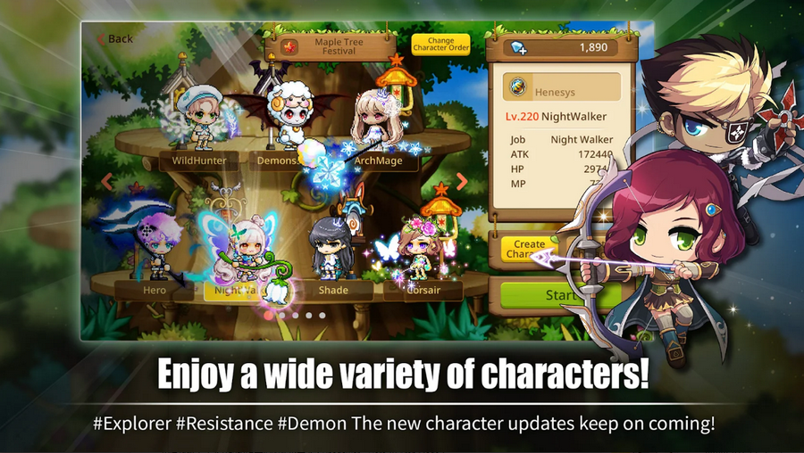 MapleStoryM冒险岛枫之谷手游2.120.4309国际服最新版4